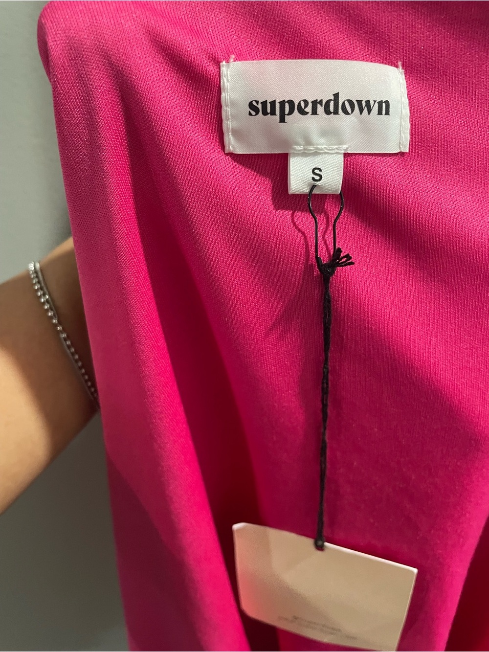 superdown Vibrant Pink Sleeveless Top